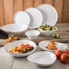 5300002 Stadia Melamine Dinner Plate 10.5" - White