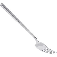 60202 Terra™ Cold Meat Fork 12" - Hammered Mirror Finish - Stainless Steel