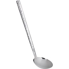 60208 Terra™ Ladle 9.5" - 1 oz - Hammered Mirror Finish - Stainless Steel