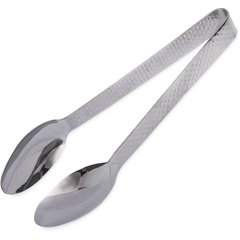 60210 Terra™ Tong 10" - Hammered Mirror Finish - Stainless Steel