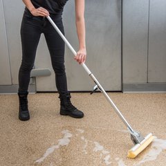 4030100 Flo-Pac® Professional Roller Sponge Mop 12" x 51" - Silver