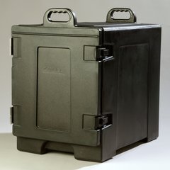 PC300N03 Cateraide™ Insulated Front Loading Food Pan Carrier 5 Pan Capacity - Black