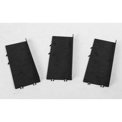 PCL3ADJ Portion Cup & Lid Organizer - Adjustable  - Black