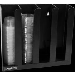 PCL2 Portion Cup & Lid Organizer  - Black