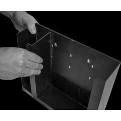 PCL2 Portion Cup & Lid Organizer  - Black