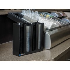 PCL2 Portion Cup & Lid Organizer  - Black