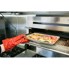 EZK15 EZ-Kleen Conventional Oven Mitt 15" - Red