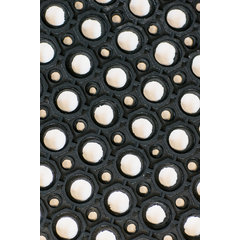 KM2100 Tuf-Mats Medium Duty 3' x 5' x 3/4" - Black  - Black