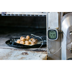 THDGTMTS Touch Screen Thermometer & Timer Black  - Black