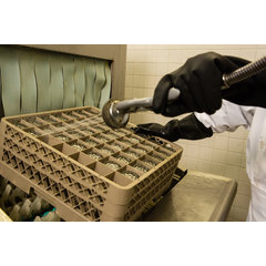 1214 NEOPRENE DISHWASHING GLOVE - 14IN L  - Black