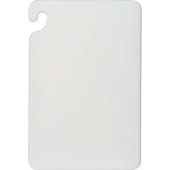 CB121812WH Cut-N-Carry Cutting Board 12" x 18" x 0.5" - White