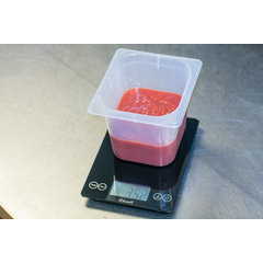 SCDG15BK GLASS DIGITAL SCALE 15 LLB / 7 KG - BLACK  - Black