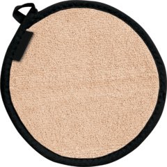 813RPH Round Terry Pot Holder  - Tan