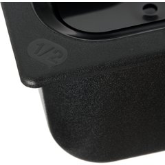 CM110103 Coldmaster® Food Pan 1/2 Size - Black