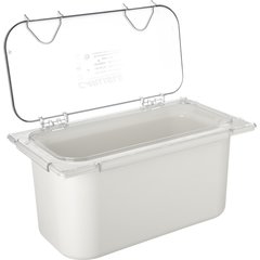 CM10278Z07 Coldmaster® EZ Access Lid 1/3 Size - Clear