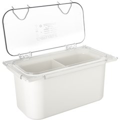 CM10278Z07 Coldmaster® EZ Access Lid 1/3 Size - Clear