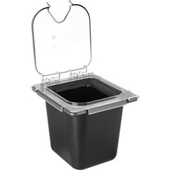 CM10319Z07 Coldmaster® EZ Access Lid with Notch 1/6 Size - Clear