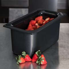 CM110203 Coldmaster® Food Pan 1/3 Size - Black