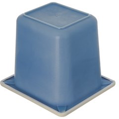 CM1104C1402 Coldmaster® CoolCheck® Sixth-Size Food Pan 1.6 qt - White/Blue