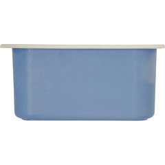 CM1103C1402 Coldmaster® CoolCheck® Third-Size Divided Food Pan 3.4 qt - White/Blue