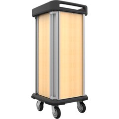 DXSU1T1D8 Dinex® TQ Supreme Cart - 1 Trays 1 Door 8 Trays - Stainless Steel