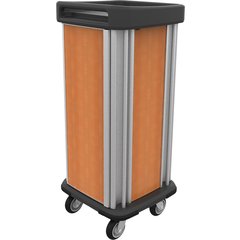 DXSU1T1D8 Dinex® TQ Supreme Cart - 1 Trays 1 Door 8 Trays - Stainless Steel