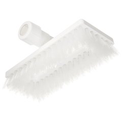3638831EC02 Color Code Swivel Scrub Brush 8" - White