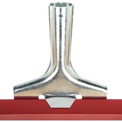 4007700 Flo-Pac® Straight Red Gum Rubber Floor Squeegee With Heavy Duty Steel Frame 36" - Red