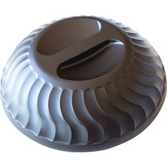 DX340003 Turnbury® Insulated Dome 10"Dia (12/cs) - Onyx