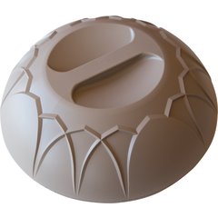 DX540031 Fenwick Insulated Dome 10" D (12/cs) - Latte
