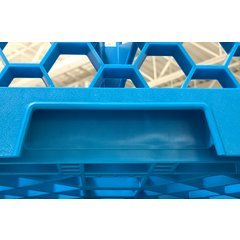 RB14 OptiClean™ Open Bowl Rack 3.25 - Carlisle Blue