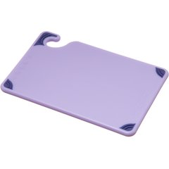 CBG6938PR Allergen Saf-T-Grip Cutting Board 6" x 9" - Purple