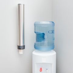 C3200P Stainless Steel Pull-Type Cup Dispenser - Small  - Stainless Steel