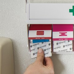 MKBR905 Mani-Kare® Refill Large Patch Bandages  - Blue