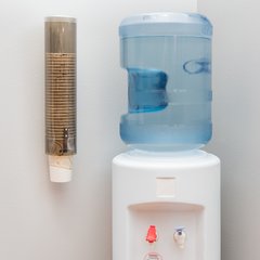 C3260TBR Large Pull-Type Water Cup - 16 Inch - Bronze  - Brown