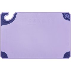 CBG121812PR Allergen Saf-T-Grip Cutting Board 12" x 18" - Purple