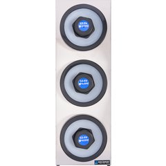 C2803 EZ-Fit® Stainless Steel Beverage Dispenser Cabinet - 3 Tier  - Chrome