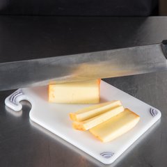 CBG6938WH Saf-T-Grip Cutting Board 6" x 9" x 0.375" - White