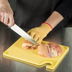 CBG912YL Saf-T-Grip Cutting Board 9" x 12" x 0.375" - Yellow