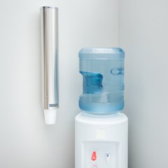 C4400PF Pull-Type Foam Cup Dispenser - 23.5 Inch - Stainless Steel - Large  - Stainless Steel