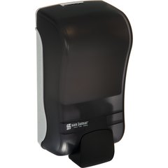 S1300TBK Rely® Manual Soap & Sanitizer Dispenser, Liquid & Lotion, 1300 mL, Black Pearl  - Black