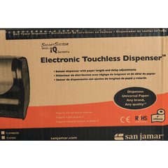 T1470WHCL Summit Smart System with IQ Sensor™ Electronic Touchless Towel Dispenser, White/Clear - Clear