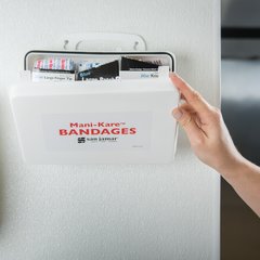 MK0909 Mani-Kare® Bandages Combo Pack w/ Storage Container  - White