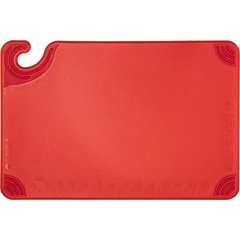 CBG121812RD Saf-T-Grip Cutting Board 12" x 18" x 0.5" - Red