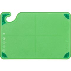 CBG6938GN Saf-T-Grip Cutting Board 6" x 9" x 0.375" - Green