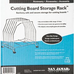 KLRST Cut-N-Carry Cutting Board Rack - Chrome