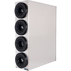 C2854 Sentry® Stainless Steel Beverage Dispenser Cabinets - 4 Tier  - Chrome