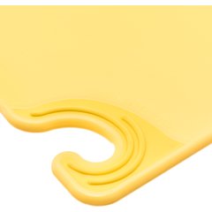 CBG121812YL Saf-T-Grip Cutting Board 12" x 18" x 0.5" - Yellow