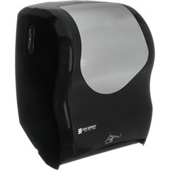 T1470BKSS Summit Smart System with IQ Sensor™ Electronic Touchless Towel Dispenser, Black/Stainless Steel - Stainless Steel