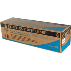 C2410C One-Size-Fits-All EZ-Fit® Cup Dispenser, Tube Length 23.25" - Black  - Black